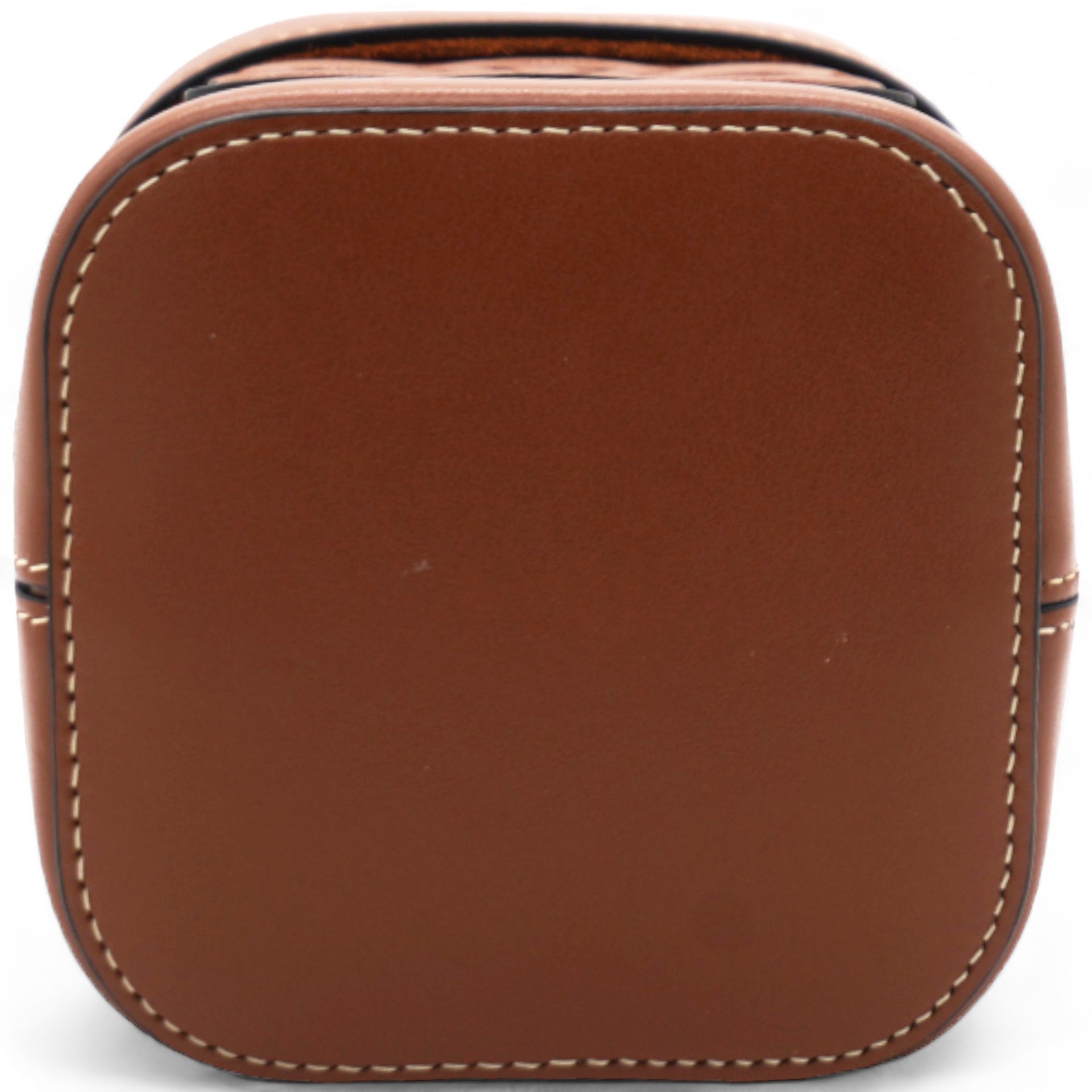 CELINE Smooth Calfskin Cuir Triomphe Box Tan 