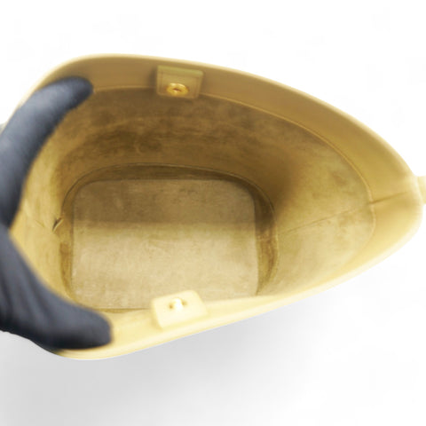  CELINE Smooth Calfskin Cuir Triomphe Bucket Bag Tan 