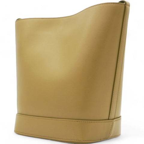  CELINE Smooth Calfskin Cuir Triomphe Bucket Bag Tan 