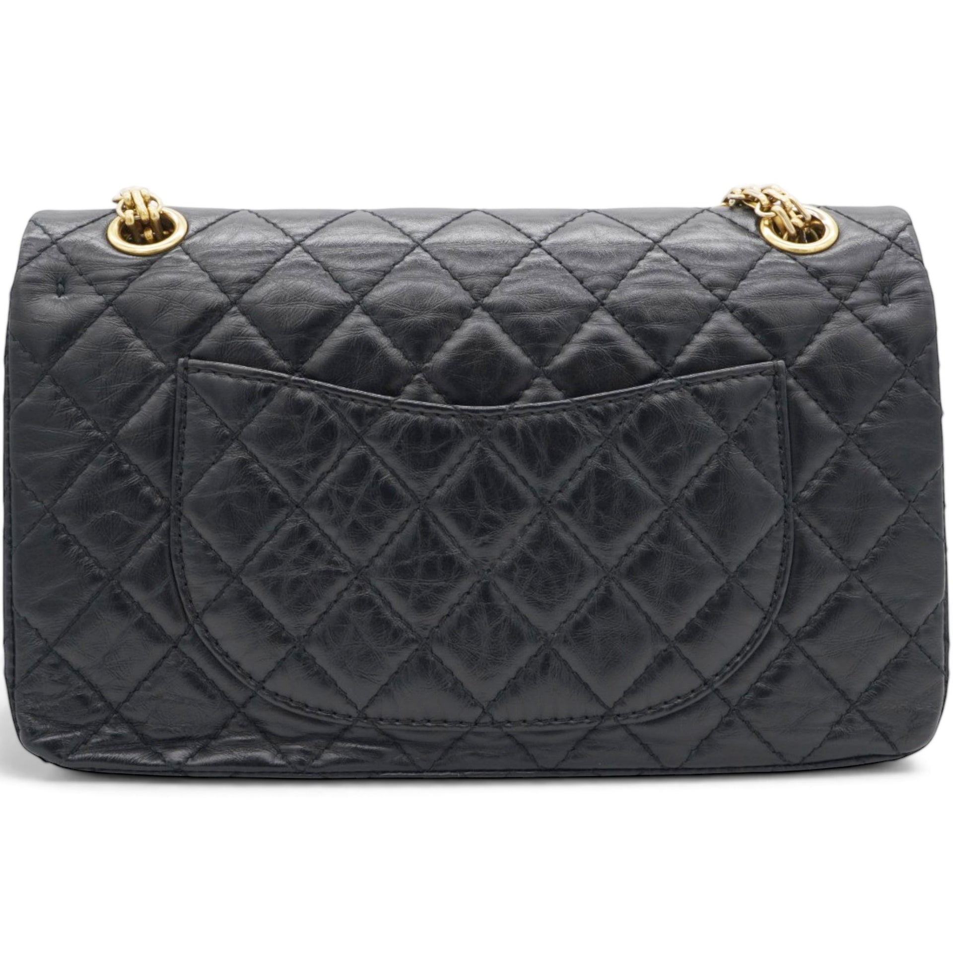  CHANEL Aged Quilted 2.55 Reissue 225 Flap  