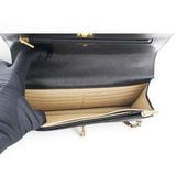 CHANEL Black Quilted Leather Trendy CC Wallet On Chain 