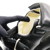 CHANEL Dad Slingback Leather Sandals Size35.5 