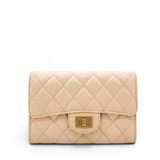 CHANEL Reissue Wallet Compact Beige 