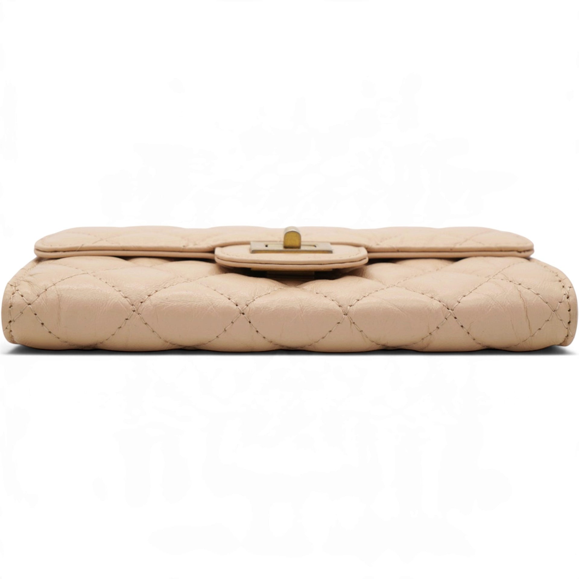CHANEL Reissue Wallet Compact Beige 
