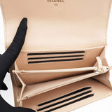 CHANEL Reissue Wallet Compact Beige 
