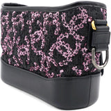 CHANEL Sequin Small Gabrielle Hobo Black/Gold 