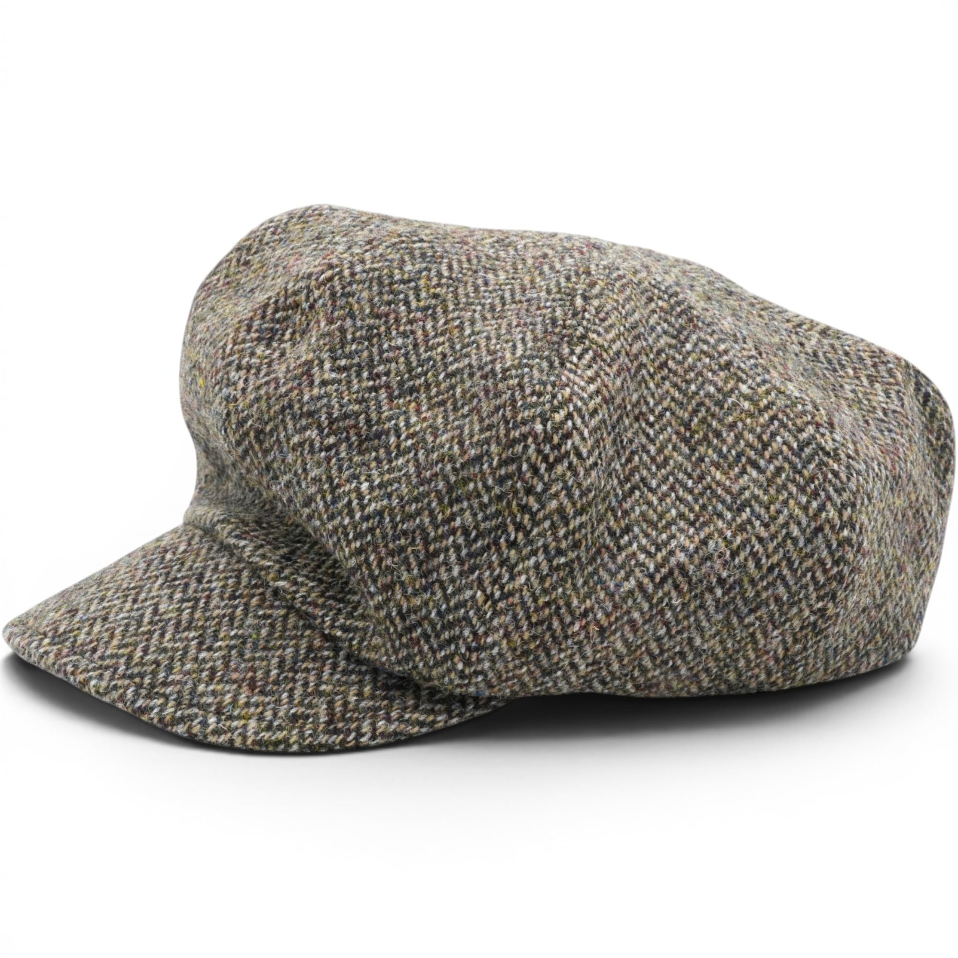 CHANEL Tweed Newsboy Cap Size S 