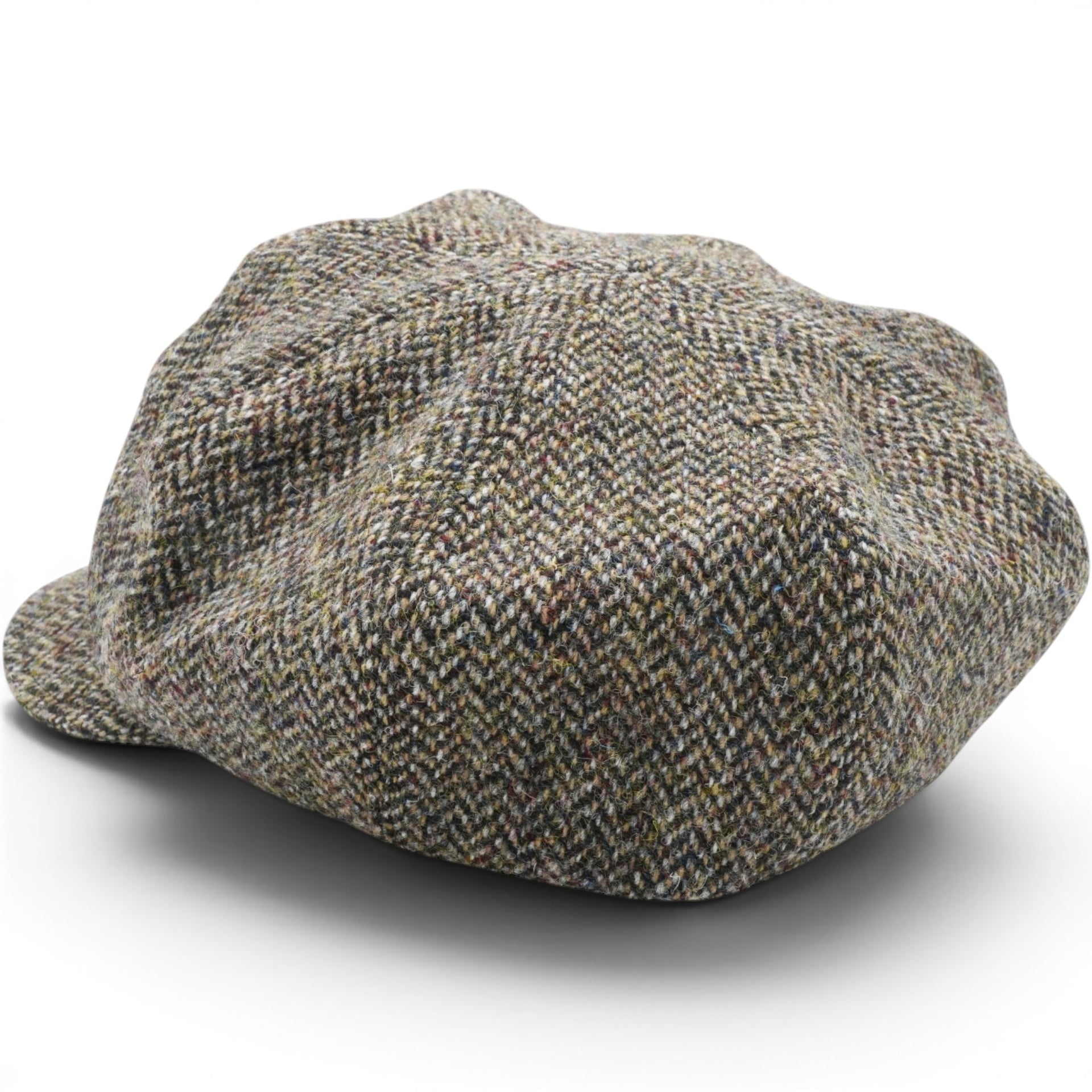CHANEL Tweed Newsboy Cap Size S 