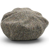 CHANEL Tweed Newsboy Cap Size S 