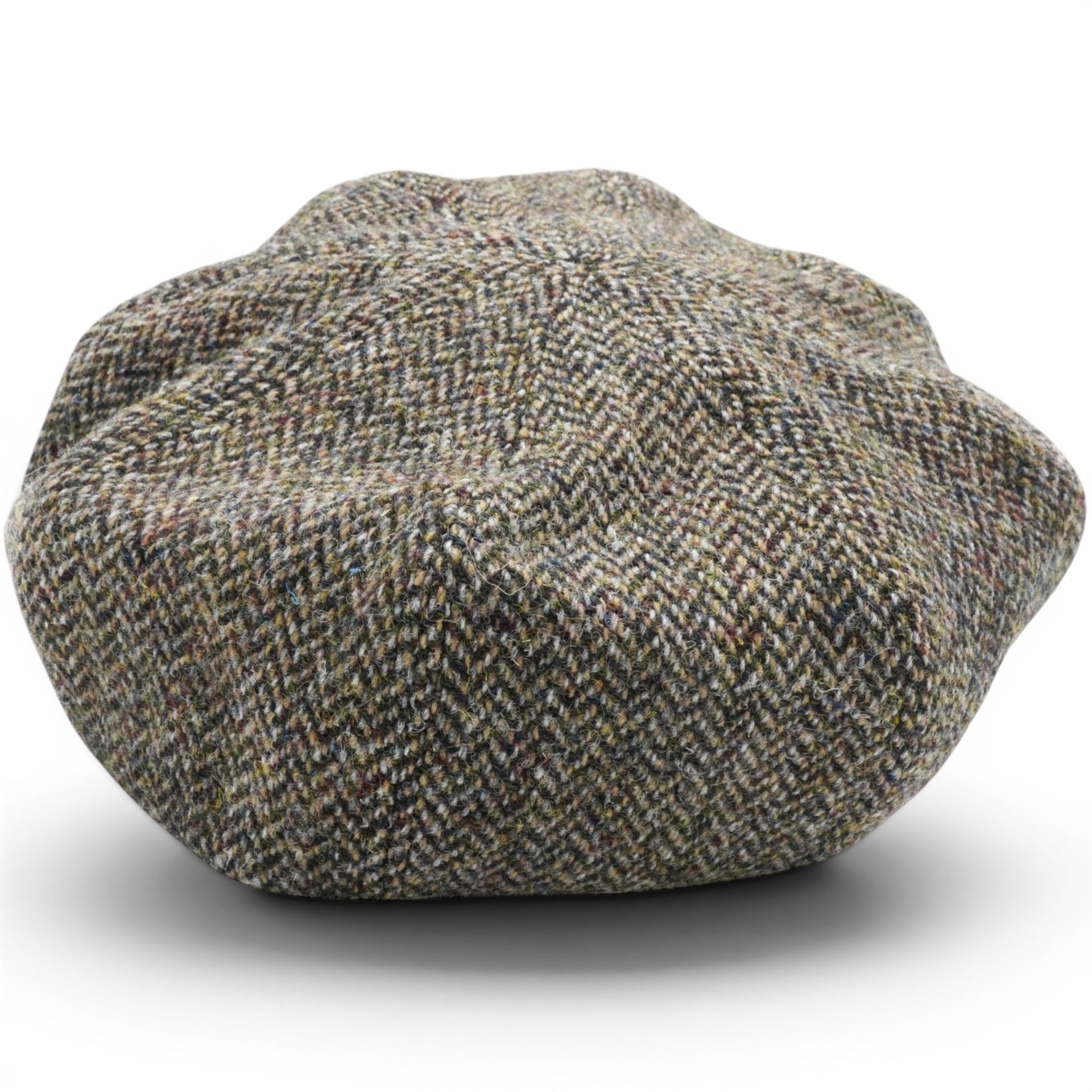 CHANEL Tweed Newsboy Cap Size S 