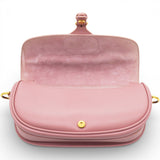CHRISTIAN DIOR Bobby East West Crossbody Bag Pink