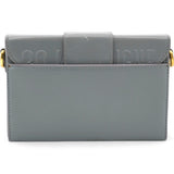 CHRISTIAN DIOR Box 30 Montaigne Flap Bag Blue 