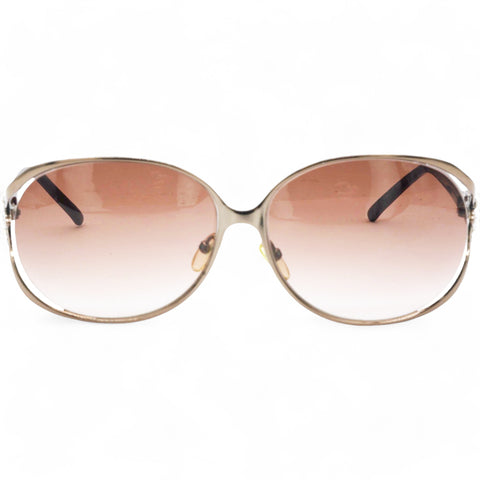 CHRISTIAN DIOR Crystal Sunglasses Large Size 