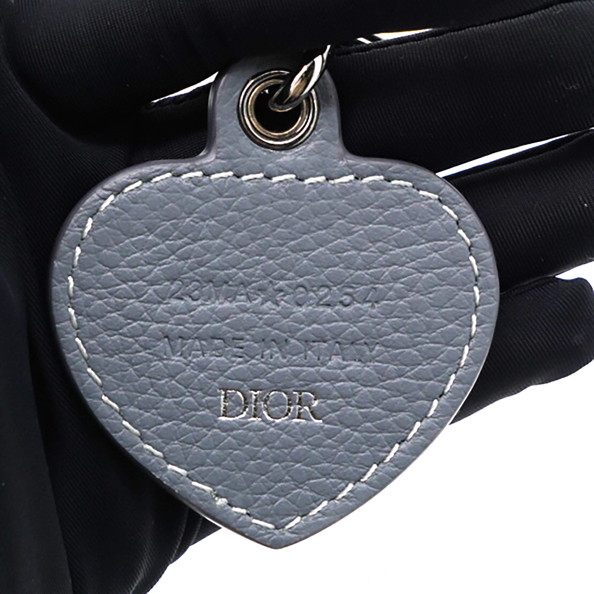 CHRISTIAN DIOR Keychains Unisex Dark Gray 