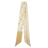 CHRISTIAN DIOR Mitzah Toile de Jouy Silk Choker 