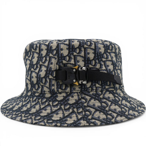 CHRISTIAN DIOR Oblique Bucket Hat Size L