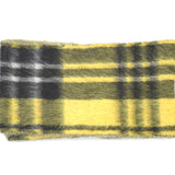 CHRISTIAN DIOR Printed Scarf in Yellow and Black 