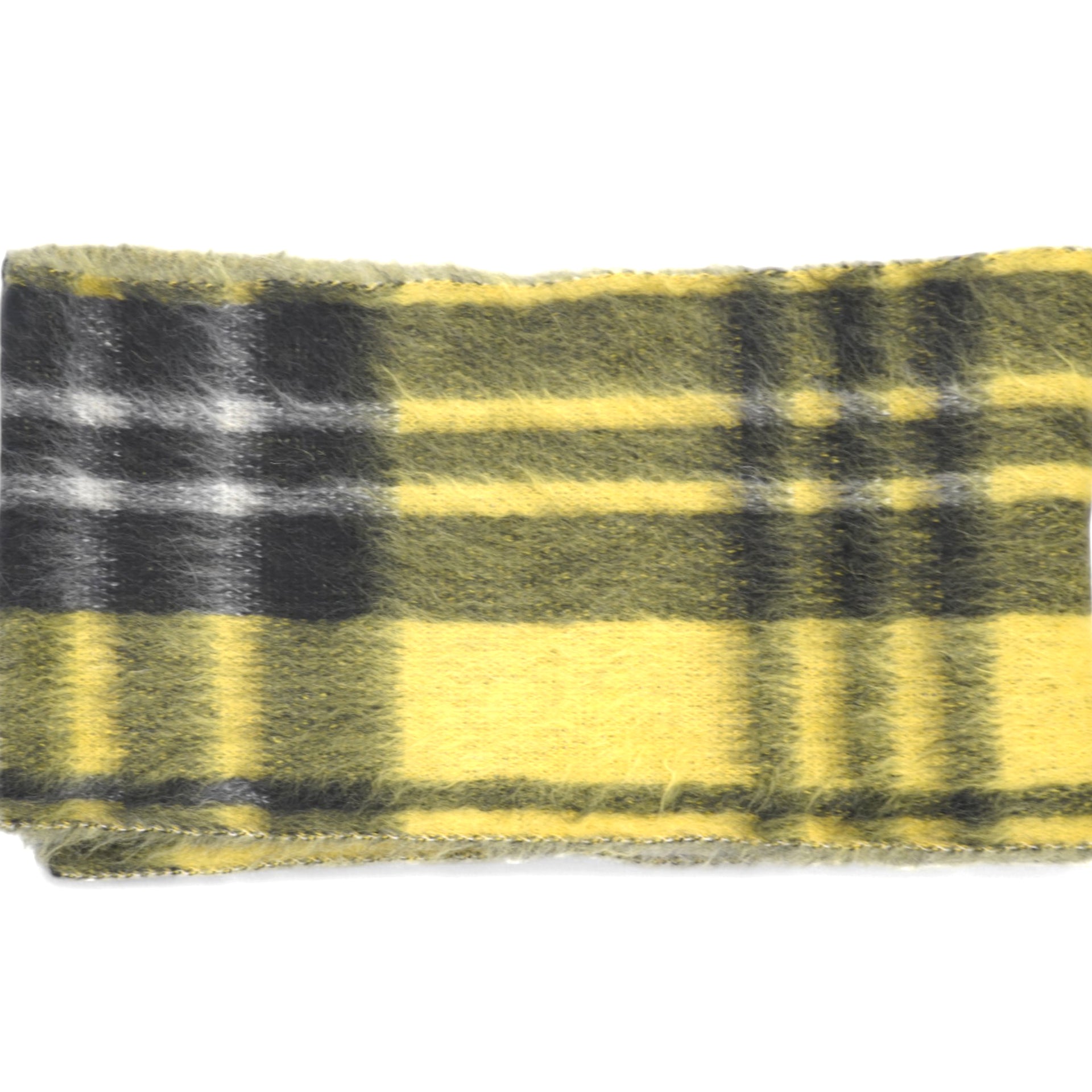 CHRISTIAN DIOR Printed Scarf in Yellow and Black 