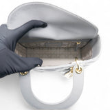 CHRISTIAN DIOR Small My ABCDior Lady Dior Gray 