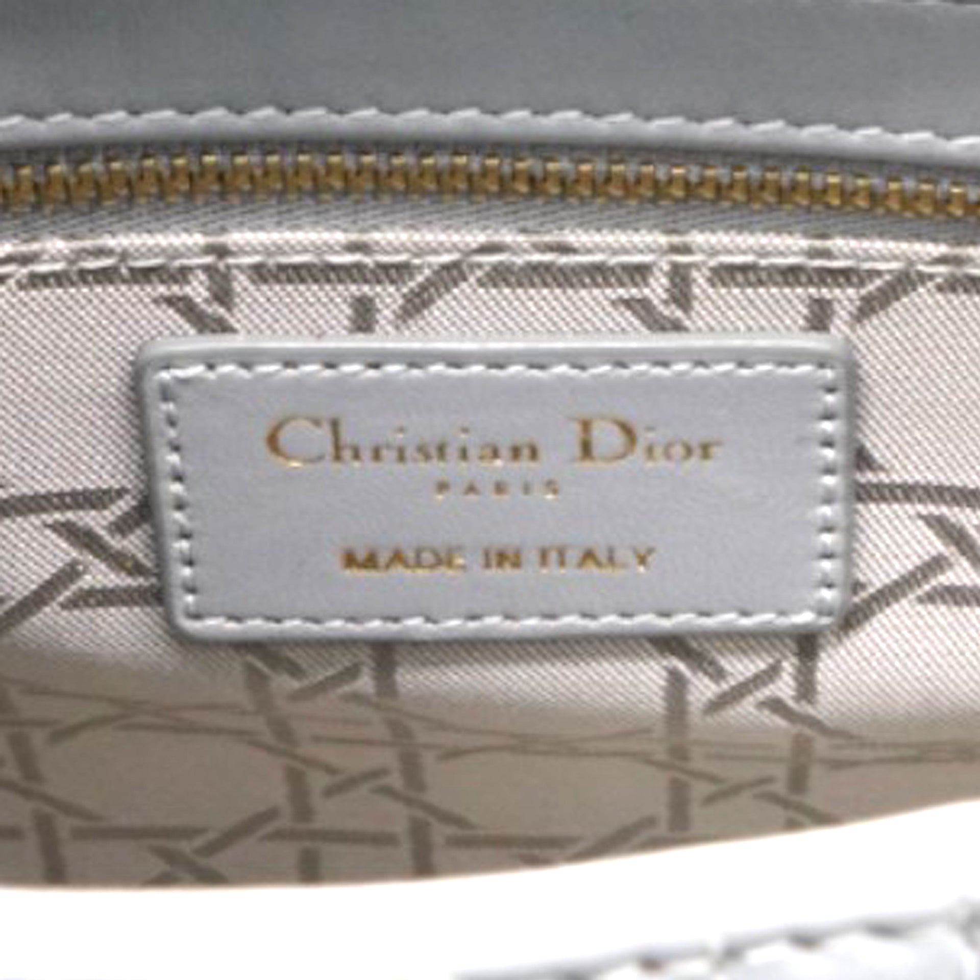 CHRISTIAN DIOR Small My ABCDior Lady Dior Gray 