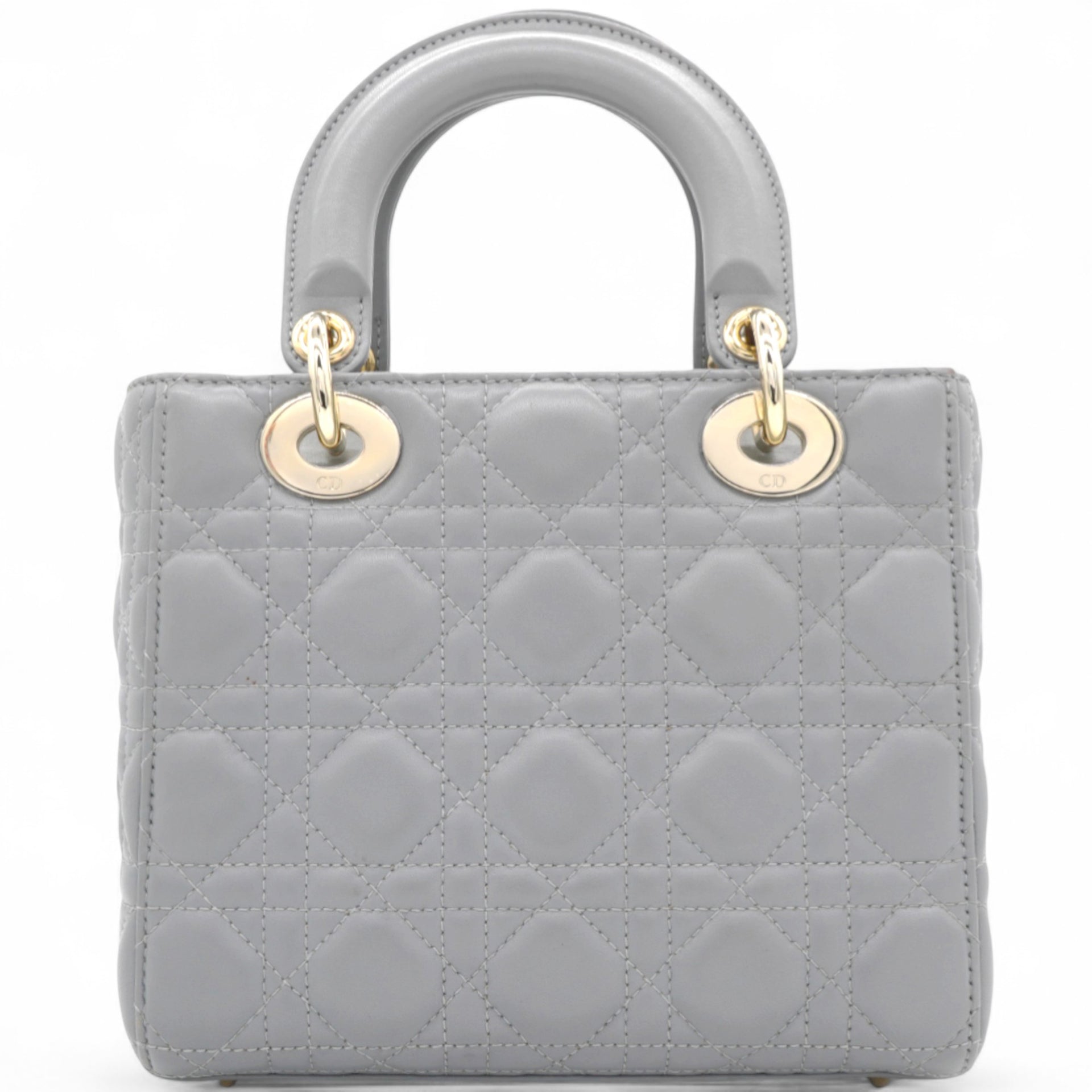 CHRISTIAN DIOR Small My ABCDior Lady Dior Gray 
