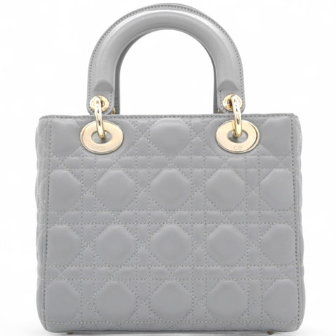 CHRISTIAN DIOR Small My ABCDior Lady Dior Gray 