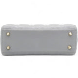 CHRISTIAN DIOR Small My ABCDior Lady Dior Gray 