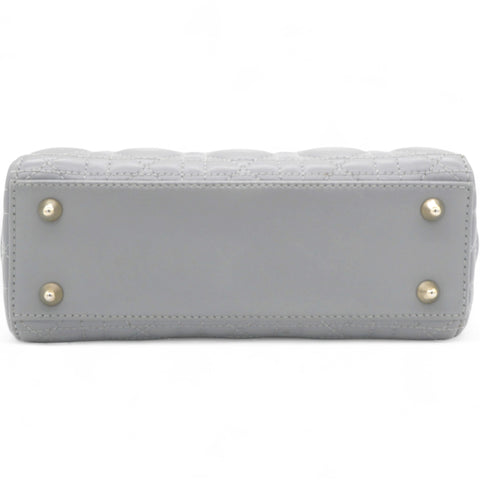 CHRISTIAN DIOR Small My ABCDior Lady Dior Gray 