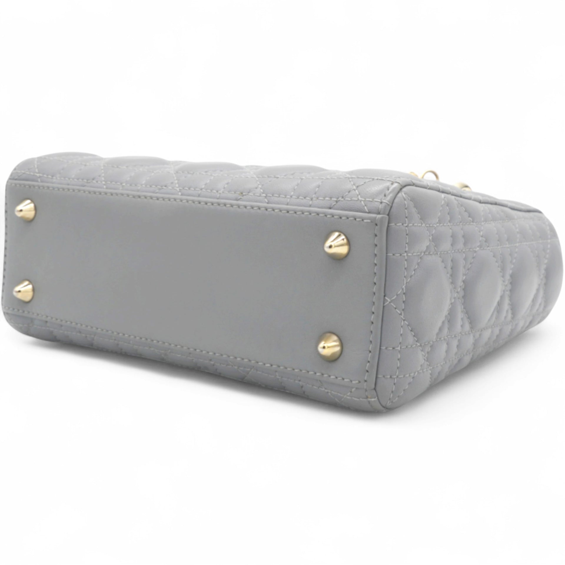 CHRISTIAN DIOR Small My ABCDior Lady Dior Gray 