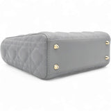 CHRISTIAN DIOR Small My ABCDior Lady Dior Gray 