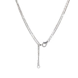 Cartier Love Necklace White Gold With 2 Diamonds