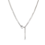 Cartier Love Necklace White Gold With 2 Diamonds