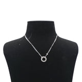 Cartier Love Necklace White Gold With 2 Diamonds