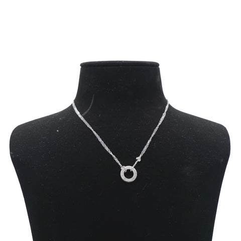 Cartier Love Necklace White Gold With 2 Diamonds