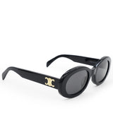 Celine Acetate Triomphe 01 Sunglasses CL 40194U Black 