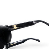 Celine Acetate Triomphe 01 Sunglasses CL 40194U Black 