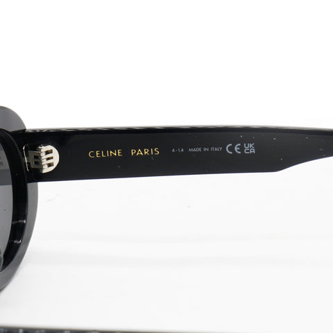 Celine Acetate Triomphe 01 Sunglasses CL 40194U Black 