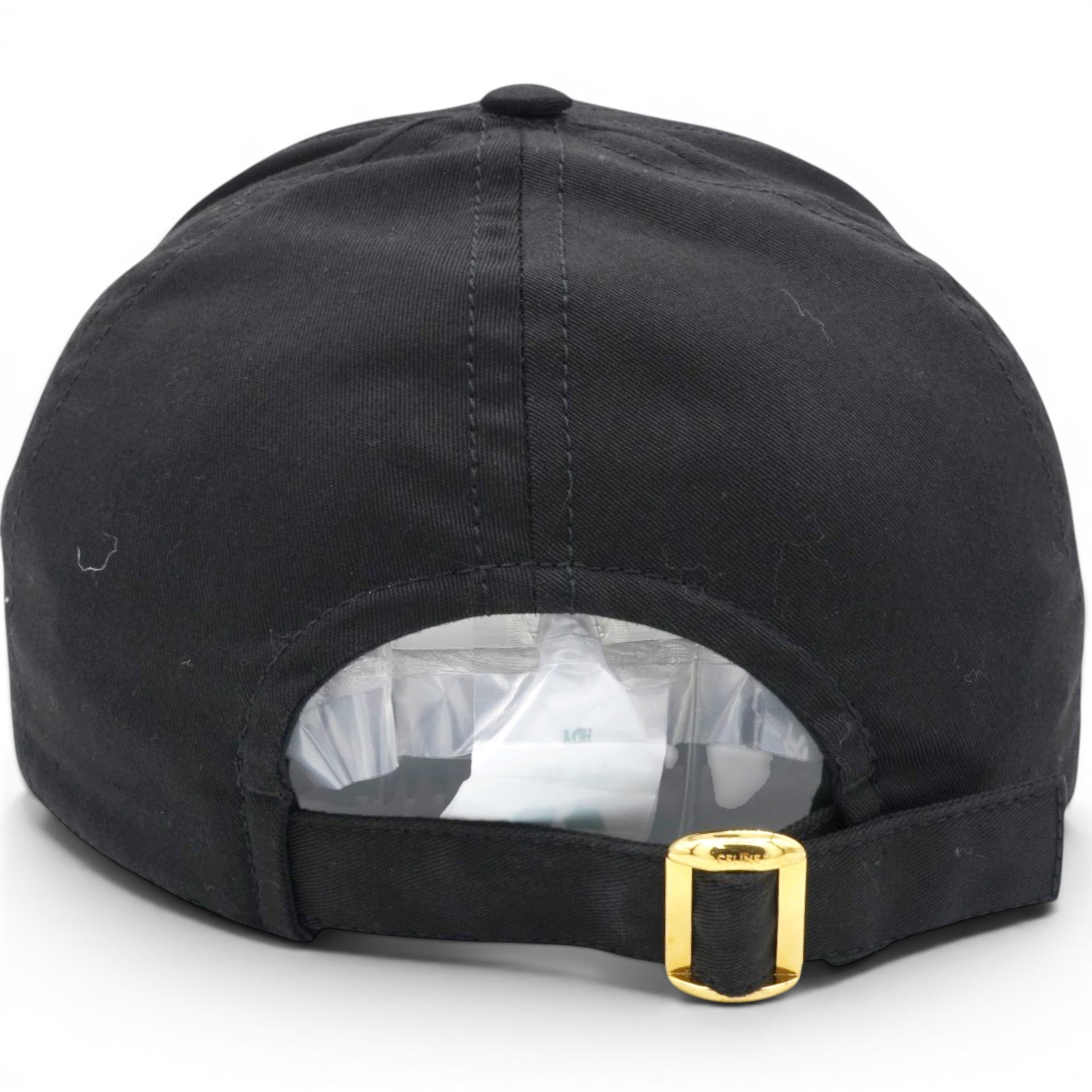 Celine Baseball Cap In Cotton Black Size M 
