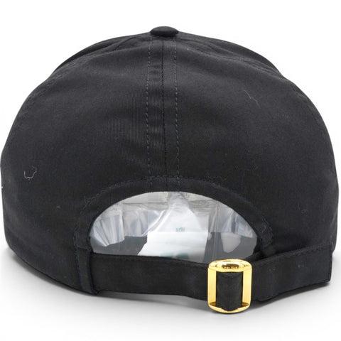 Celine Baseball Cap In Cotton Black Size M 