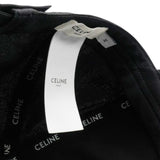 Celine Baseball Cap In Cotton Black Size M 