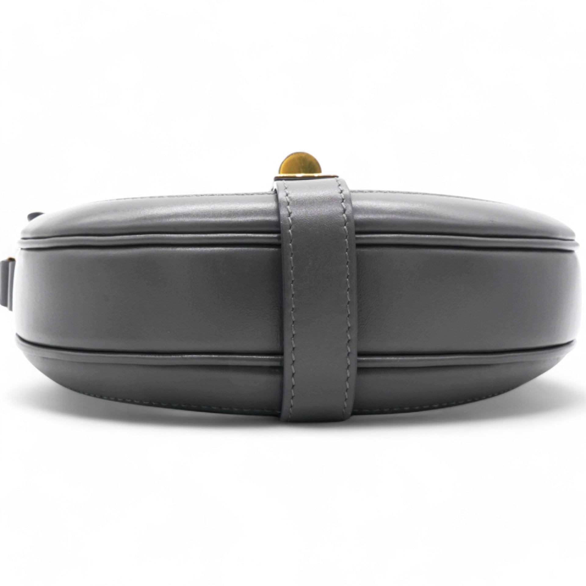 Celine Besace 16 Grey Leather Bag 