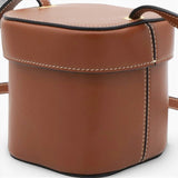 Celine Cuir Triomphe Mini Vanity Case Tan 