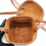 Celine Cuir Triomphe Mini Vanity Case Tan 