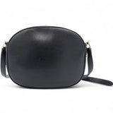 Celine Quilted C Charm Bag Black 