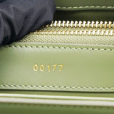 Celine Satinated Calfskin Mini 16 Top Handle Bag Sage 