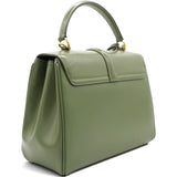Celine Satinated Calfskin Mini 16 Top Handle Bag Sage 