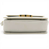 Celine Shiny Calfskin Teen Triomphe White 