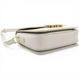 Celine Shiny Calfskin Teen Triomphe White 
