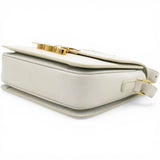 Celine Shiny Calfskin Teen Triomphe White 