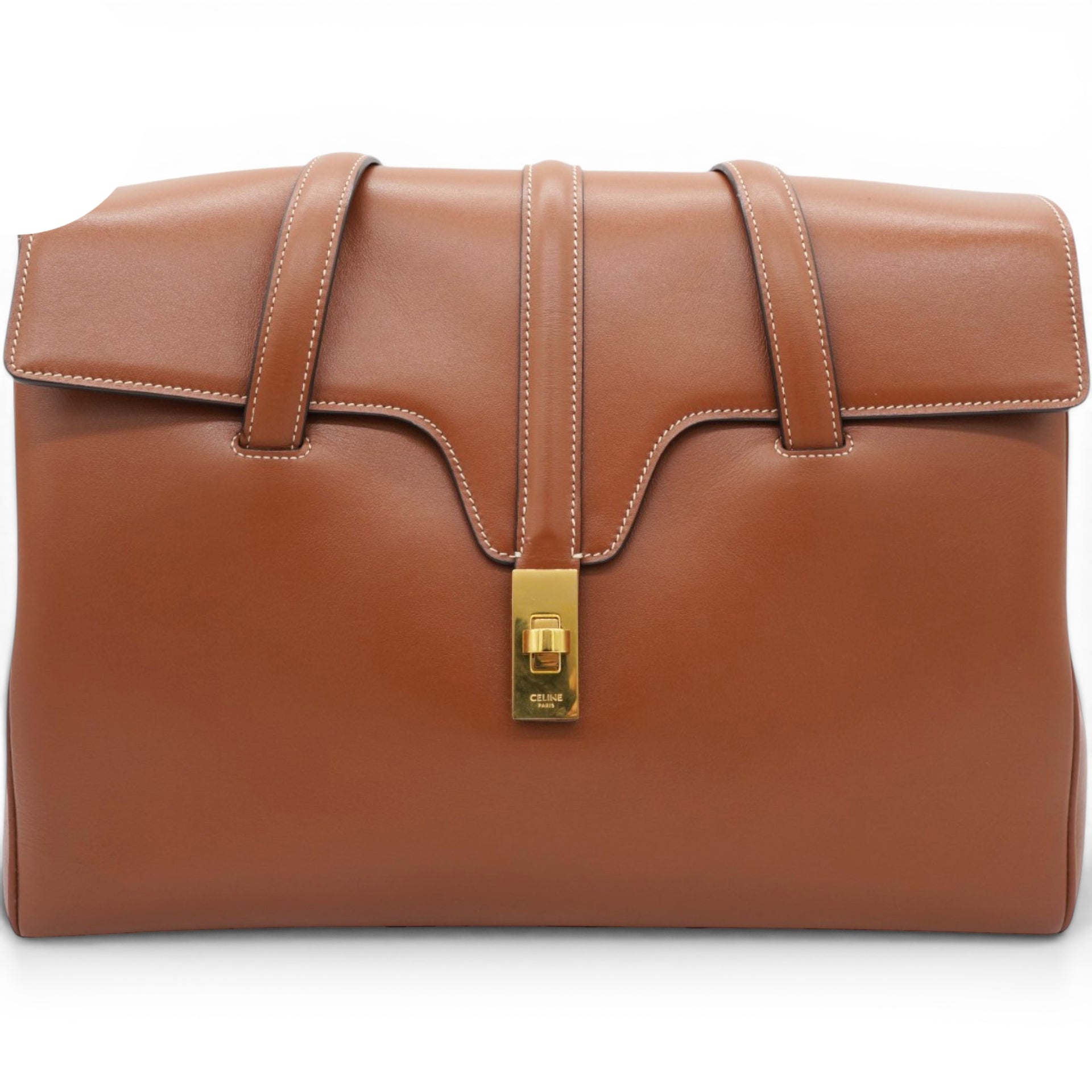 Celine Soft 16 Bag Tan Shoulder Bag 